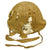 Original Imperial Japanese Army WWII Last Ditch Converted Civil Defense Helmet with Cover Original Items
