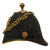 Original British Victorian Army Artillery Officer Blue Cloth Dress Spike Helmet - 1878-1902 Original Items