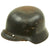 Original German WWII M40 Service Worn Single Decal Luftwaffe Helmet with 57cm Liner - ET64 Original Items