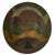 Original U.S. WWI M1917 Doughboy Helmet with Multi-Colored Camouflage Paint and Unknown Unit Marking Original Items