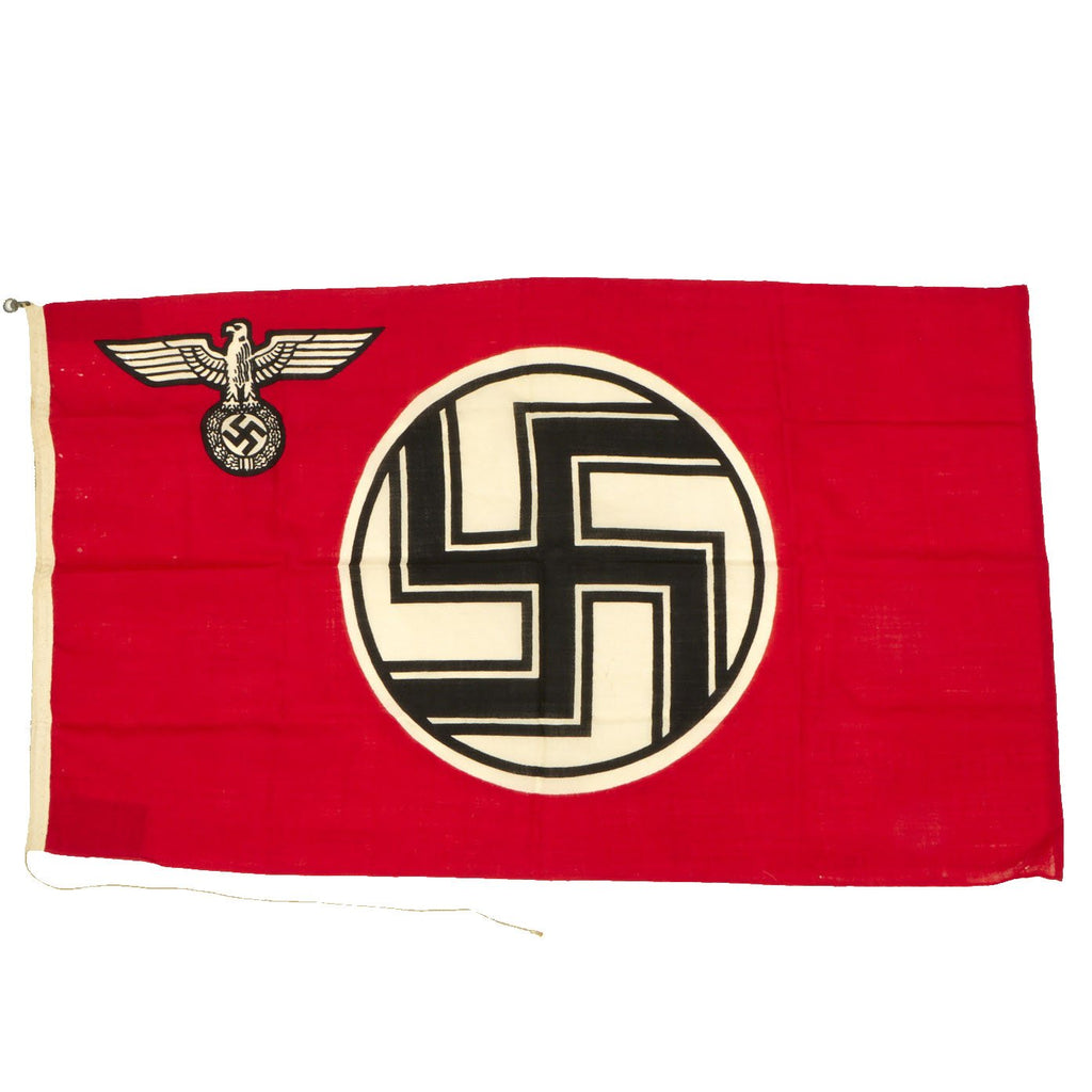 Copy of Original German WWII Unissued NSDAP State Service Flag 29" x 49" - Reichsdienstflagge Original Items