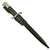 Original German WWII Fireman's Short Dress Bayonet by F.W. Holler with Scabbard and Frog Original Items