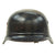 Original German WWII Beaded M40 NSDAP Double Decal Civic Police Steel Helmet - NS66 Original Items