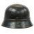 Original German WWII Beaded M40 NSDAP Double Decal Civic Police Steel Helmet - NS66 Original Items