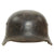 Original German WWII M40 Named Service Worn Single Decal Luftwaffe Helmet with 56cm Liner - hkp64 Original Items