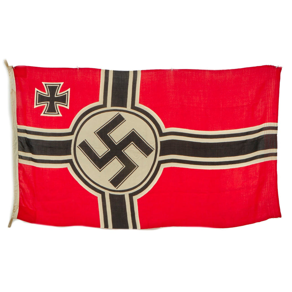 Original German WWII 36" x 64" National Battle Flag - Reichskriegsflagge Original Items