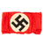 Original German Early WWII NSDAP Multi-piece Cotton Armband Original Items