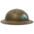 Original U.S. WWI M1917 29th Infantry Division Doughboy Helmet with Liner & Chinstrap - Blue & Gray Division Original Items