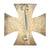 Original German WWII Iron Cross First Class 1939 with Pinback attributed to Fritz Zimmermann of Stuttgart - EKI Original Items
