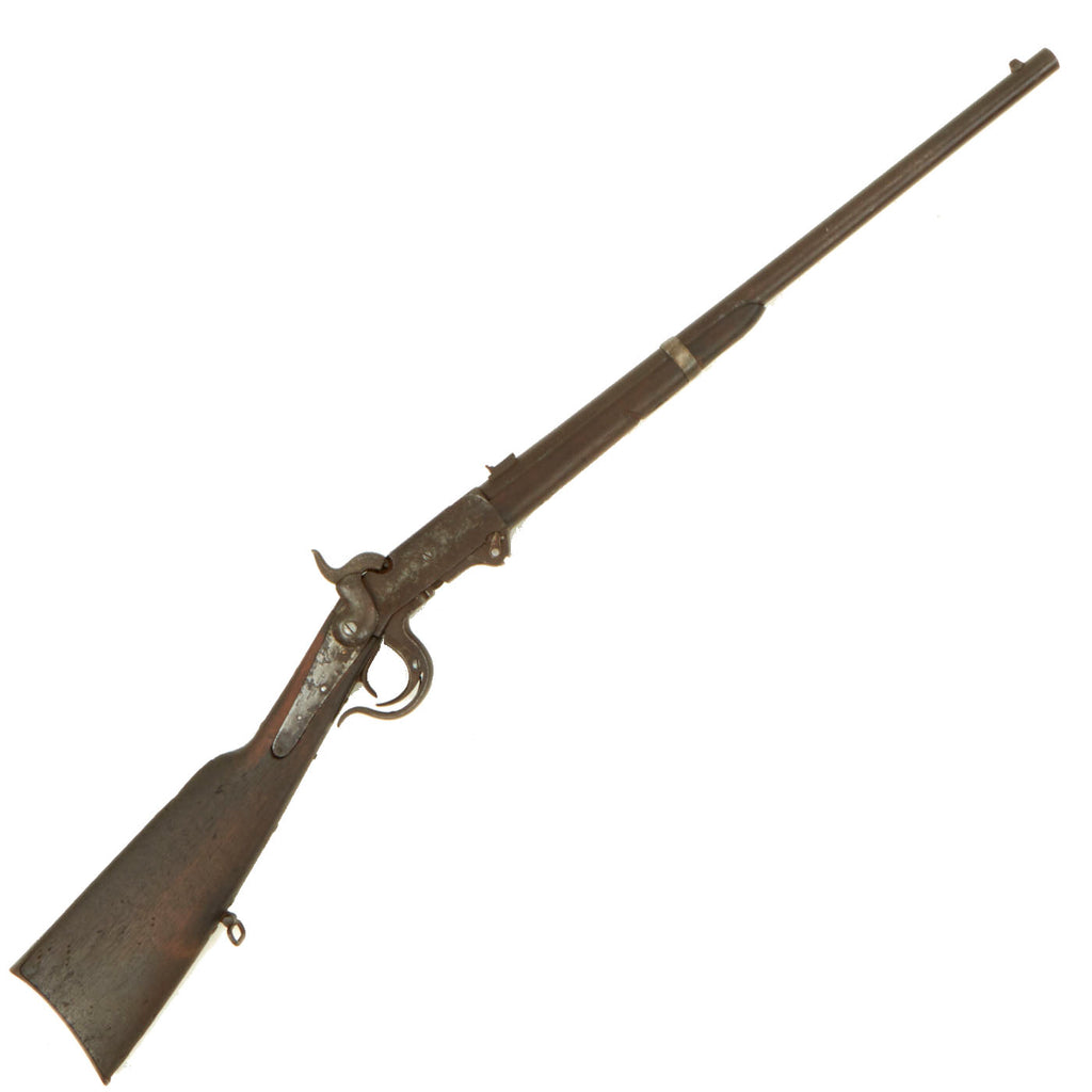 Original Relic Condition U.S. Civil War Fifth Model 1864 Burnside Saddle Ring Carbine - Serial 12371 Original Items