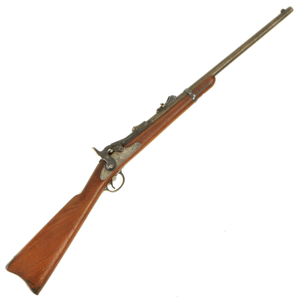 Original U.S. Springfield Trapdoor M1873 Rifle Arsenal Converted to Saddle Ring Carbine serial 379024 - made in 1887 Original Items