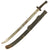 Original Boxer Rebellion Chinese Jian Sword with Leather Covered Scabbard - Circa 1895 Original Items