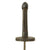 Original Boxer Rebellion Chinese Jian Sword with Leather Covered Scabbard - Circa 1895 Original Items