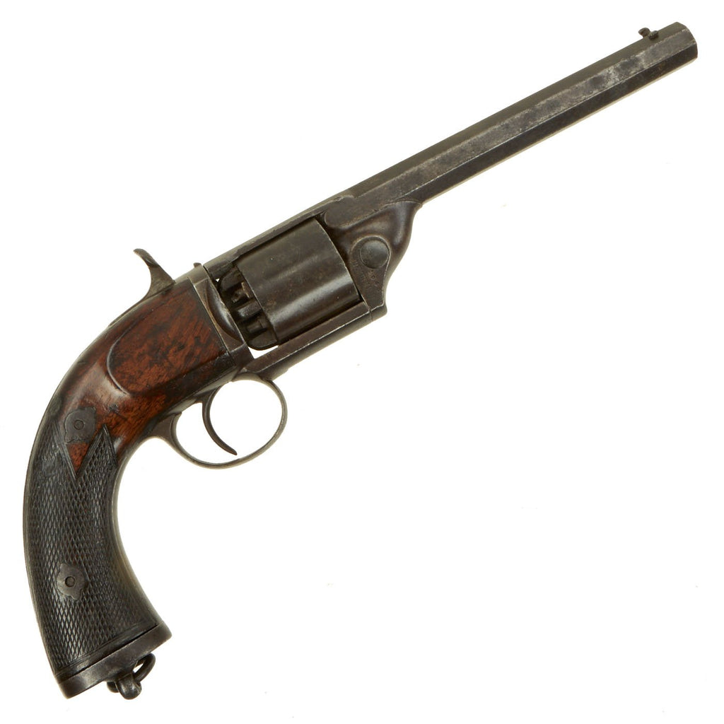 Original U.S. Civil War Era French Model 1854/55 Devisme Percussion Revolver with Belgian Proofs - Serial 1043 Original Items