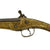 Original 19th Century Balkan Brass Clad Miquelet Lock Rat Tail "Pirate" Pistol - circa 1820 - 1850 Original Items
