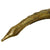 Original 19th Century Balkan Brass Clad Miquelet Lock Rat Tail "Pirate" Pistol - circa 1820 - 1850 Original Items