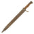 Original German WWI M1898/05 a/A Butcher Sawback Bayonet with "High Horns" by Simson & Co. - dated 1915 Original Items