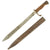 Original German WWI M1898/05 a/A Butcher Sawback Bayonet with "High Horns" by Simson & Co. - dated 1915 Original Items