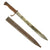 Original German WWI M1898/05 a/A Butcher Sawback Bayonet with "High Horns" by Simson & Co. - dated 1915 Original Items