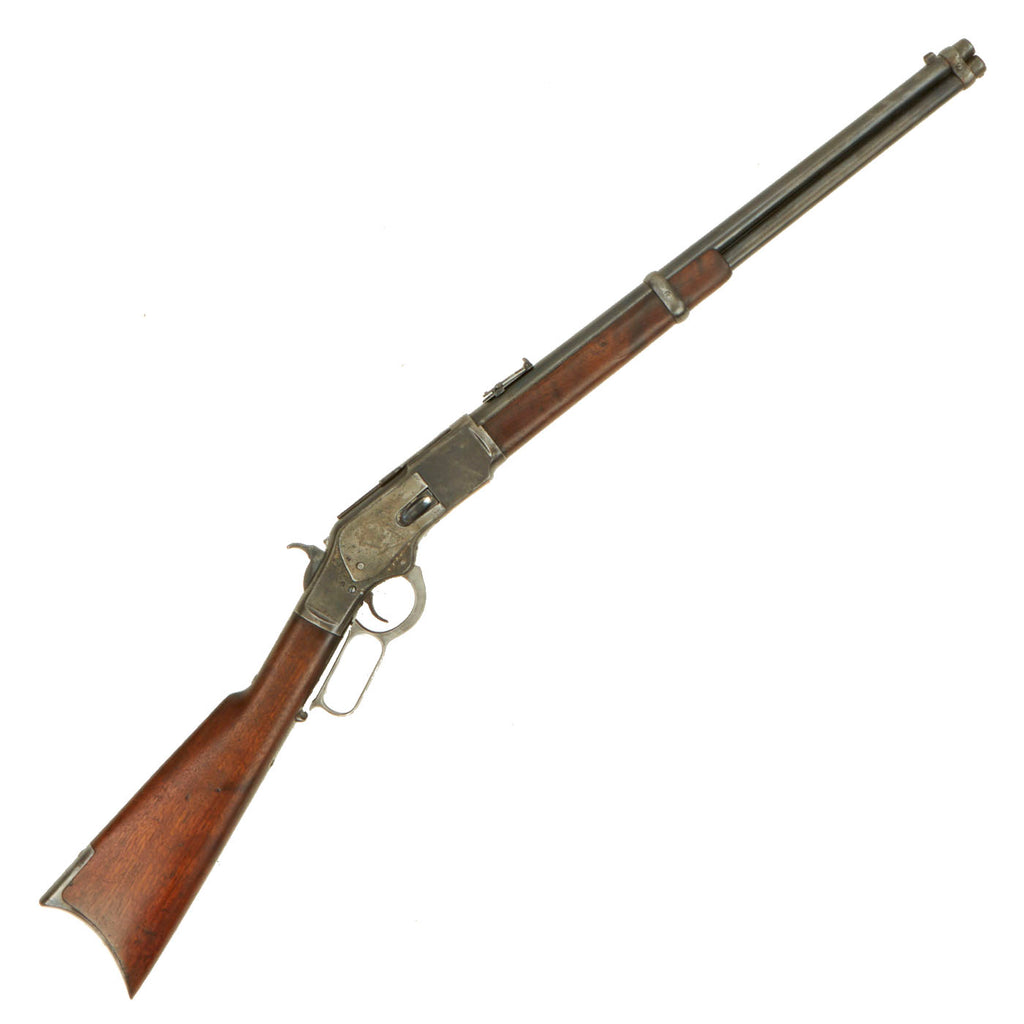 Original U.S. Winchester Model 1873 .44-40 Saddle Ring Carbine Serial Number 87766 - Made in 1882 Original Items