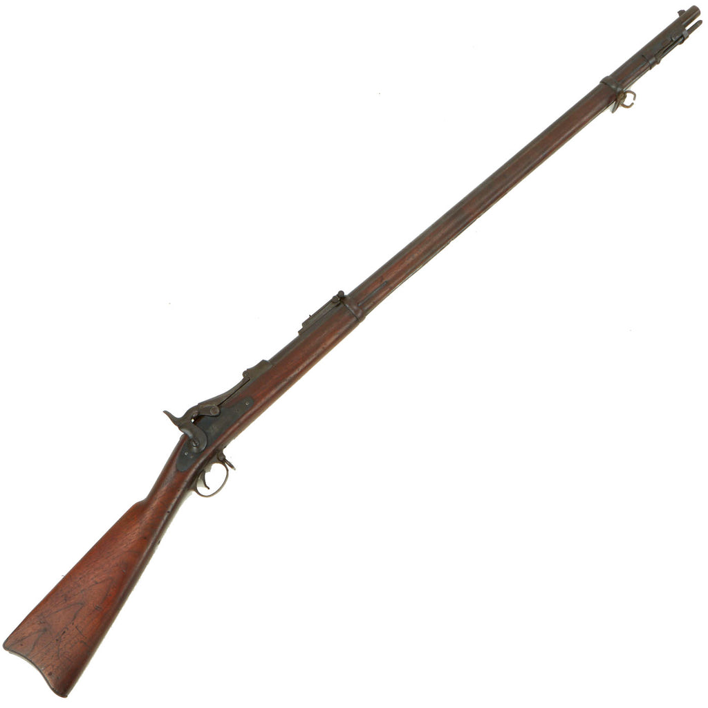 Original U.S. Springfield Trapdoor Model 1884 Round Rod Bayonet Rifle made in 1893 - Serial No 560260 Original Items