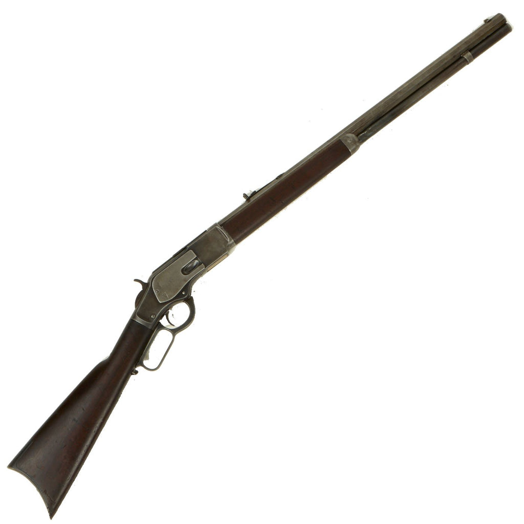 Original U.S. Winchester Model 1873 .44-40 Rifle with Octagonal Barrel made in 1890 - Serial 398805B Original Items
