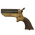 Original U.S. Sharps Model 1A .22 Rimfire 4 Barrel Brass Frame Pepperbox Pistol with Decorative Grips - Serial 57203 Original Items
