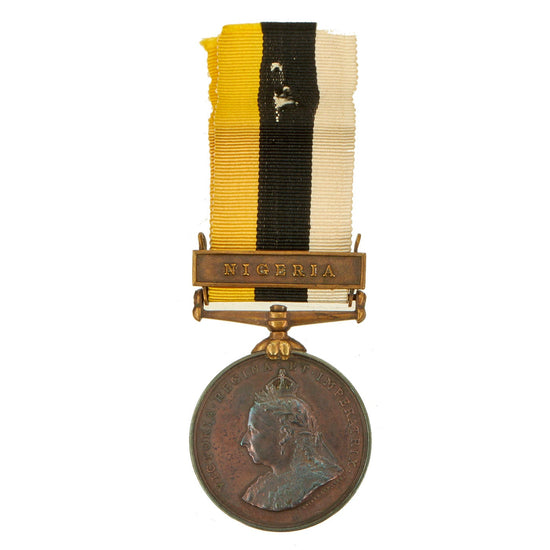 Original British 1899 Royal Niger Company’s Medal: Bronze Constabulary Issue Original Items
