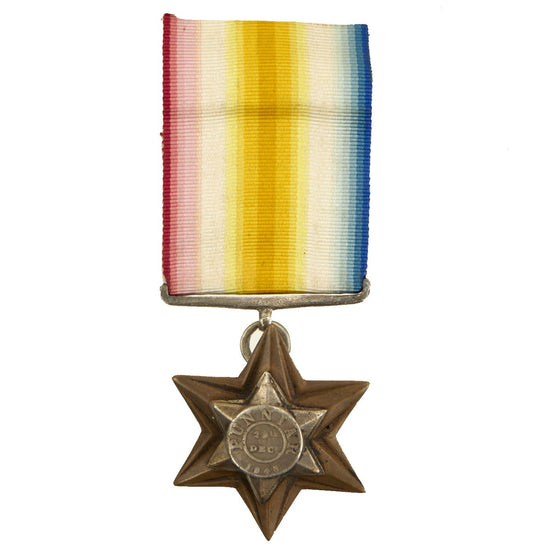 Original British Victorian 1843 Gwalior Campaign Star with Ribbon named to Samuel Shears 9th Lancers Original Items
