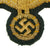 Original German WWII Unissued Wehrmacht Heer Gold Bullion Embroidered General Rank Breast Eagle Original Items