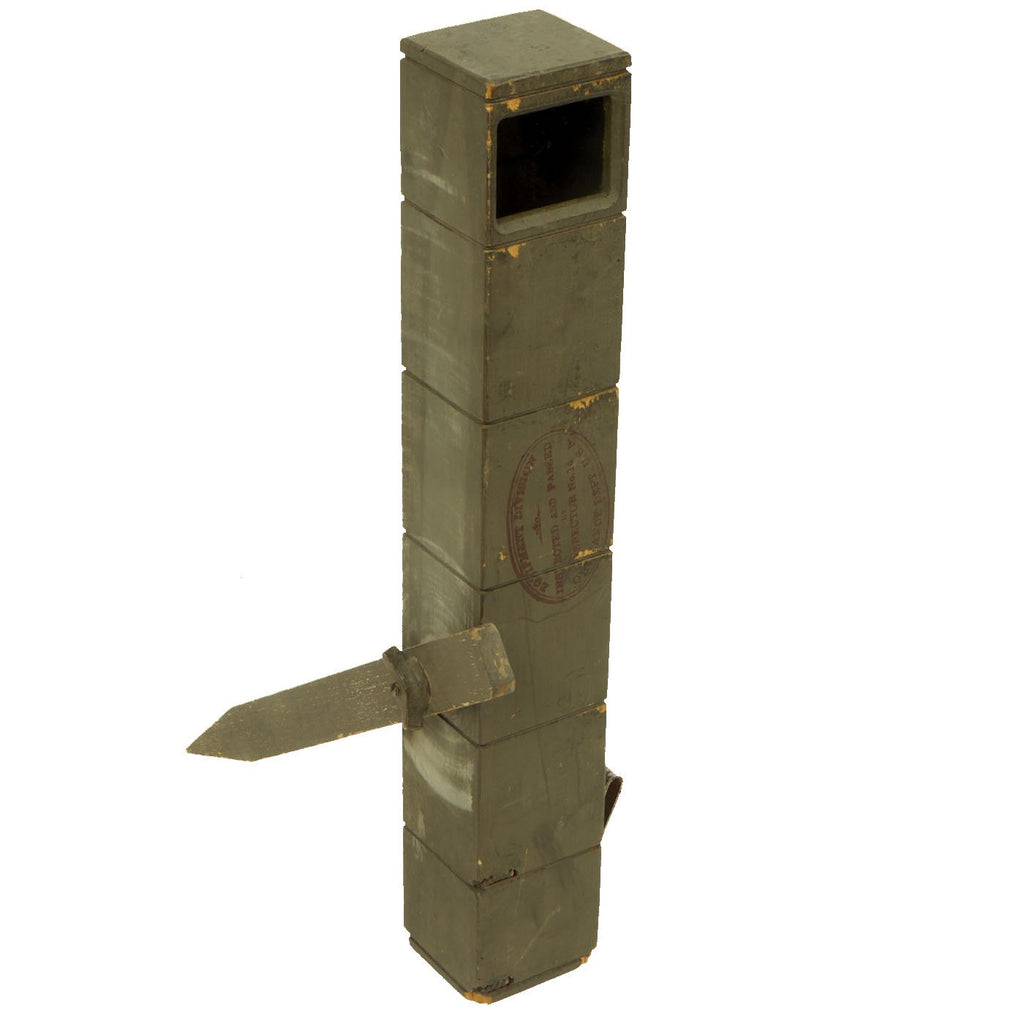 Original U.S. WWI Wooden Trench Periscope with Ordnance Dept. Inspection Stamp Original Items
