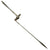 Original Indian Late 17th - Early 18th Century Matchlock Musket Bayonet with Armor-Piercing Tip Original Items
