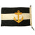 Original WWI Imperial German Navy Set of Two Small Staff Vehicle Pennant Flags - both 7 1/2" x 12" Original Items