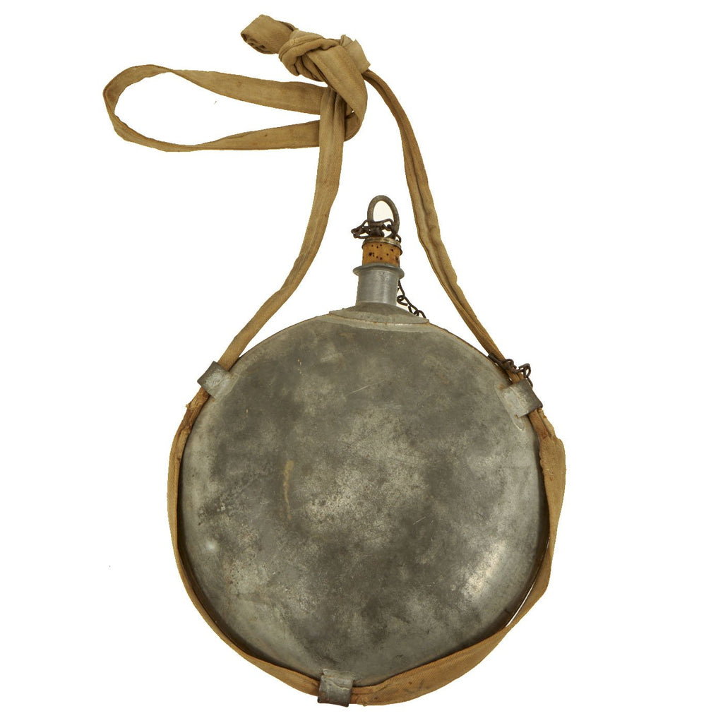 Original U.S. Civil War New York Depot Model 1858 Smooth Side Canteen with Sling Original Items