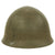 Original Japanese WWII Type 92 Army Combat Helmet Shell with Chinstrap - Tetsubo Original Items