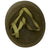 Original Japanese WWII Type 92 Army Combat Helmet Shell with Chinstrap - Tetsubo Original Items