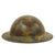 Original U.S. WWI Named M1917 47th Aero Squadron Doughboy Helmet Shell with Camouflage Paint Original Items