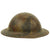 Original U.S. WWI Named M1917 47th Aero Squadron Doughboy Helmet Shell with Camouflage Paint Original Items