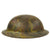 Original U.S. WWI Named M1917 47th Aero Squadron Doughboy Helmet Shell with Camouflage Paint Original Items