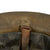 Original U.S. WW1 M1917 British Made Camouflage Painted Doughboy Helmet with Liner Original Items