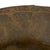 Original U.S. WW1 M1917 British Made Camouflage Painted Doughboy Helmet with Liner Original Items