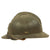Original WWII French Model 1926 Adrian Infantry Helmet - Olive Green Original Items