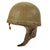 Original WWII Canadian Fiber Shell Dispatch Rider Helmet by Backstay Standard dated 1944 - Size 7 1/2 Original Items