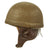 Original WWII Canadian Fiber Shell Dispatch Rider Helmet by Backstay Standard dated 1944 - Size 7 1/2 Original Items