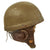 Original WWII Canadian Fiber Shell Dispatch Rider Helmet by Backstay Standard dated 1944 - Size 7 1/2 Original Items