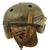 Original U.S. WWII M38 Tanker Helmet by Sears Saddlery Co. with Polaroid Goggles and ANB-H-1 Receivers - Size 7 1/4 Original Items