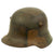 Original Imperial German WWI M16 Stahlhelm Helmet Shell with Panel Camouflage Paint - marked G. 62 Original Items