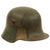 Original Imperial German WWI M16 Stahlhelm Helmet Shell with Panel Camouflage Paint - marked G. 62 Original Items