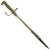 Original German-made South African Boer Mauser M1871-Style Reversed Quillon Bayonet by Simson & Co. Original Items
