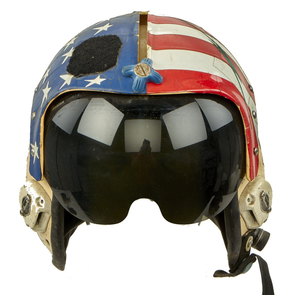 Original U.S. Marine Corps Named F-14 Tomcat Top Gun HGU-33/P Flying Helmet Original Items
